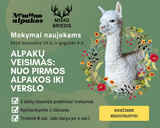 Alpakų Veisimo mokymai !