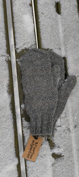 Kumštinės alpakų vilnos pirštinės