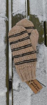 Kumštinės alpakų vilnos pirštinės