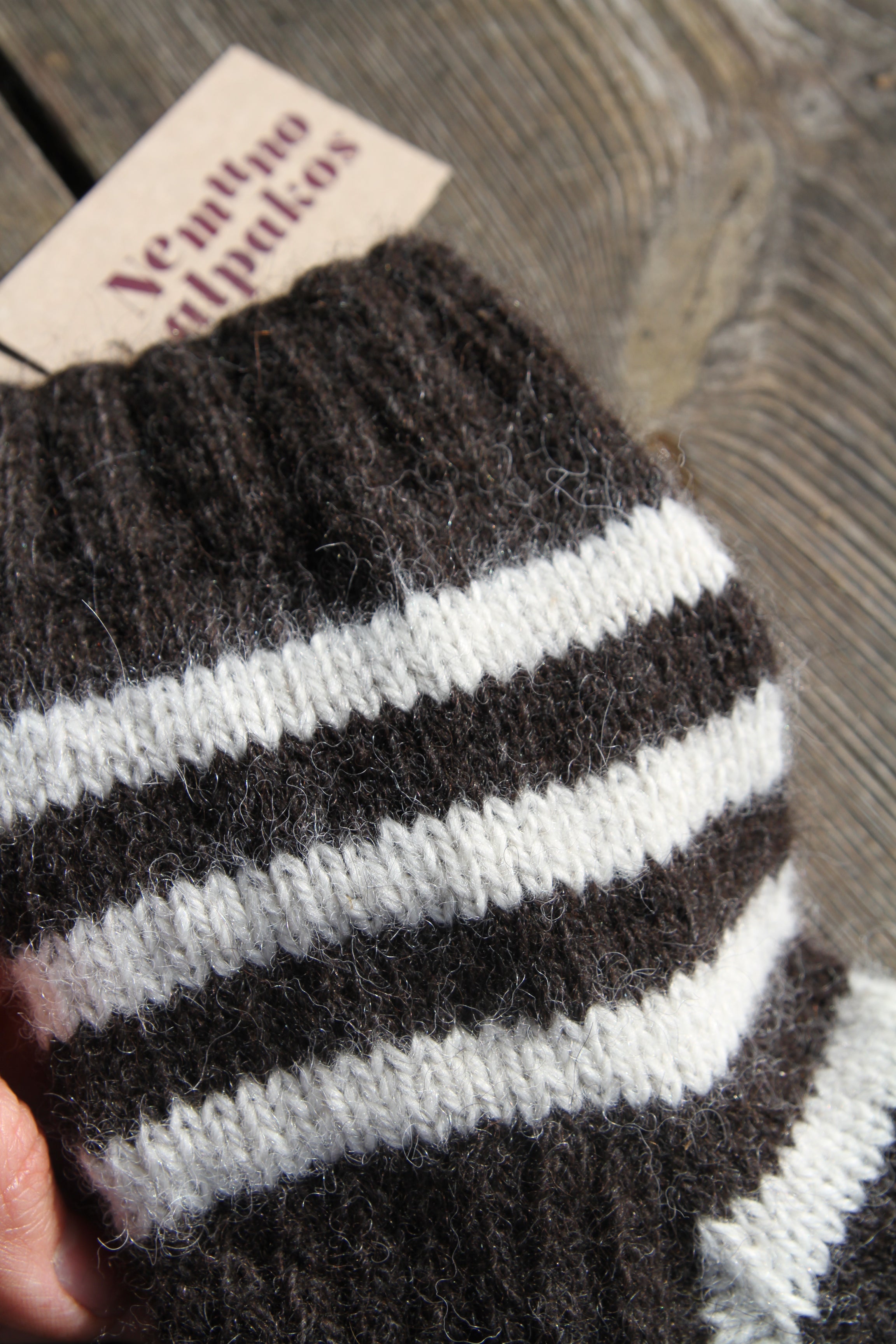 Vyriškos/moteriškos alpakų vilnos kojinės - 41 - Nemuno alpakos