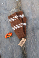 Alpakų vilnos riešinės